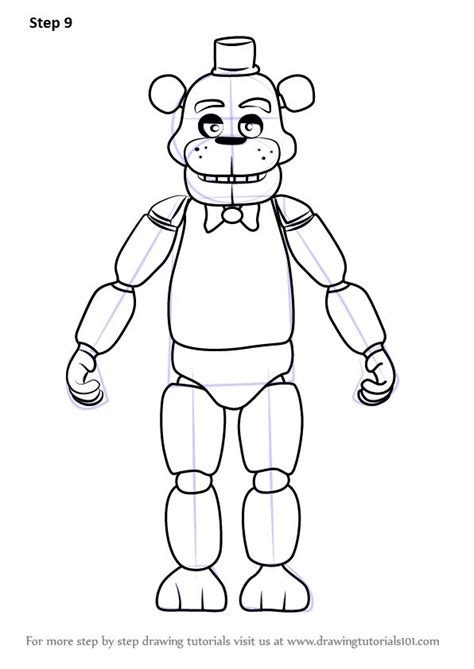 Select from 32280 printable crafts of cartoons nature animals bible and many more. Learn How to Draw Freddy Fazbear from Five Nights at ...