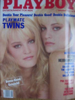 Twins Karin Mirjam Van Breeschooten Playboy Ebay
