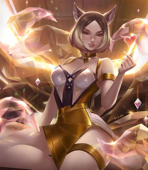 Kda Ahri Sparkles In Her Prestige Edition Hope You All Like It I Put A Loooot Of Effort