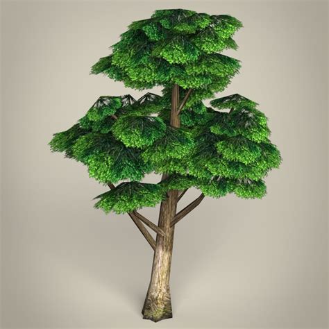 Artstation 3d Game Ready Tree Collection Resources