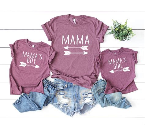 Mommy And Me Matching Set Mother And Son Matching Mamas Etsy
