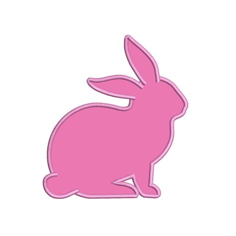 Bunny Applique Easter Applique Design