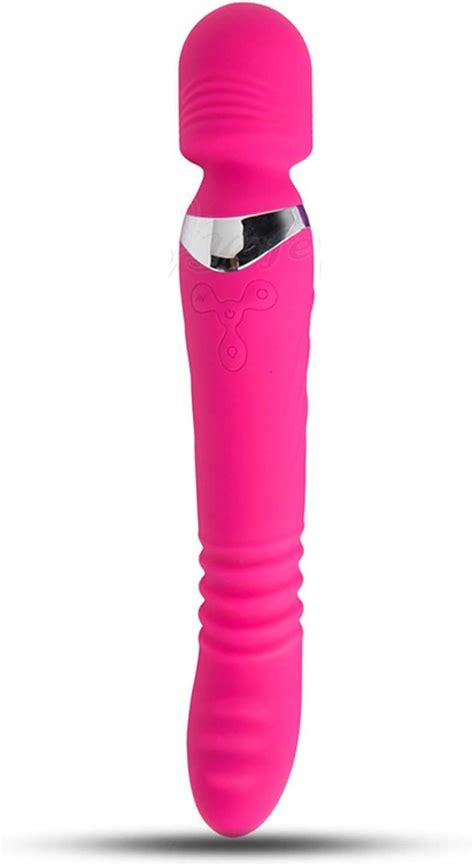 Rotation Heating Vibrator G Spot Sex Toys For Woman Thrusting Stretching Magic Wand