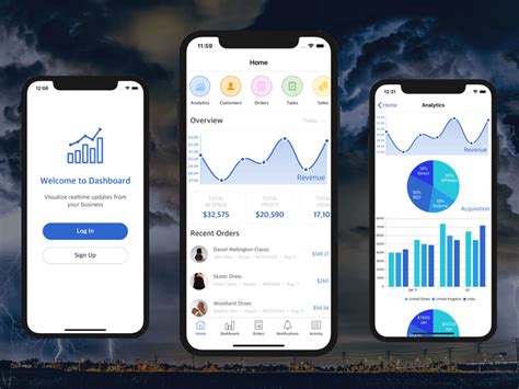 Tag @ui.inspirations in your ui designs or use #uiinspirations if you want us to feature your… Dashboard iOS App Template in Swift - Download Source Code