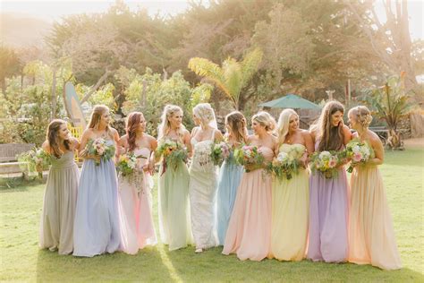 Colorful Fairytale Themed Wedding The Holly Farm In Carmel Valley Amanda Jordan Kristen