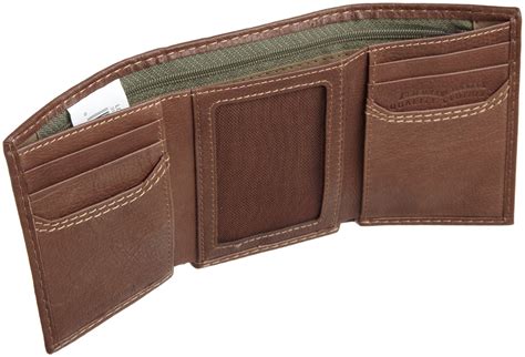 Levi's Men's Leather Trifold Wallet | Leather wallet, Leather wallet