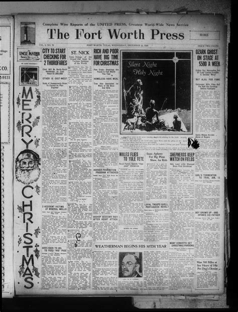 The Fort Worth Press (Fort Worth, Tex.), Vol. 9, No. 72, Ed. 1