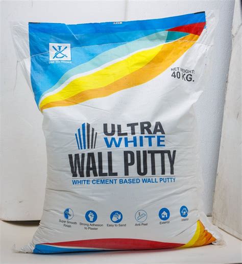 40 Kg Ultra White Cement Based Wall Putty At Rs 850bag In Malappuram