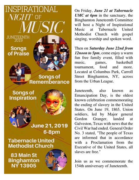 50+ vectors, stock photos & psd files. juneteenth-2019-flyer-1 - Tabernacle United Methodist Church