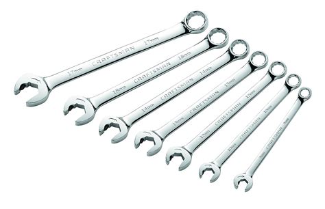 Craftsman 7pc Open End Ratcheting Wrench Set Metric Shop Your Way