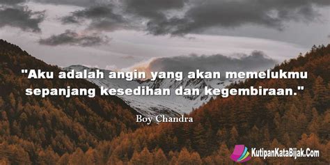 Daun yang jatuh takkan membenci angin bertemu dan berpisah kerananya. Kata Bijak Singkat Angin - SO PULSA
