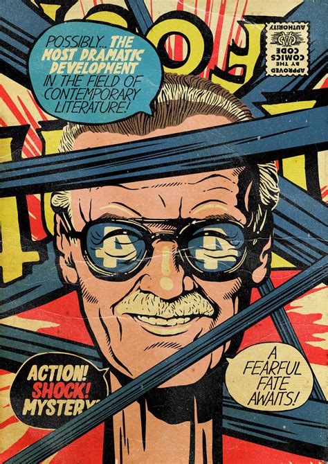 Artist Pays Tribute To Stan Lee By Illustrating Him As