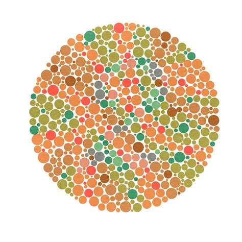 Color Blindness Test Coloring
