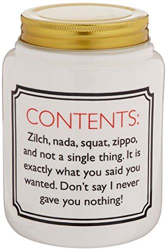 A Jar Of Nothing T With Lid Funny T Idea Thatsweett