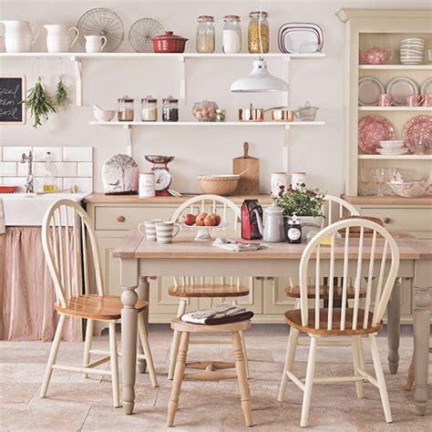 Stock it with the included everyday plates, bowls and glasses. Cream country kitchen | Kitchen decorating | housetohome.co.uk
