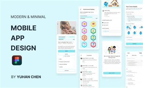 Design mobile app ui in figma by Yuhan_design | Fiverr