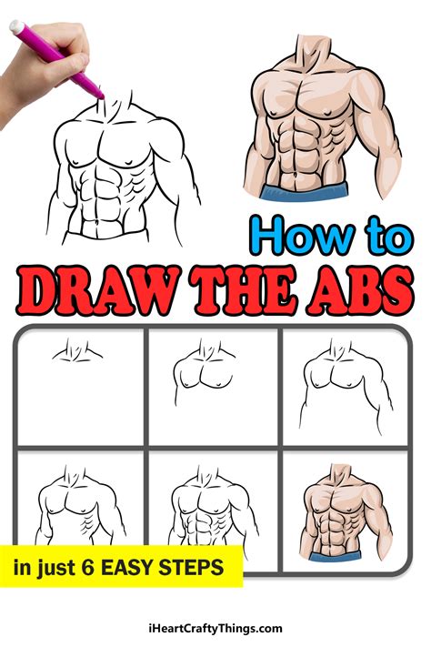 How To Draw A 6 Pack Dean Quireft