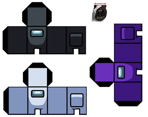 Printable Roblox Papercraft Template Papercraft Among Us Images And