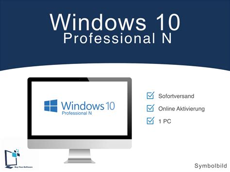 Microsoft Windows 10 Professional N Buy Your Software