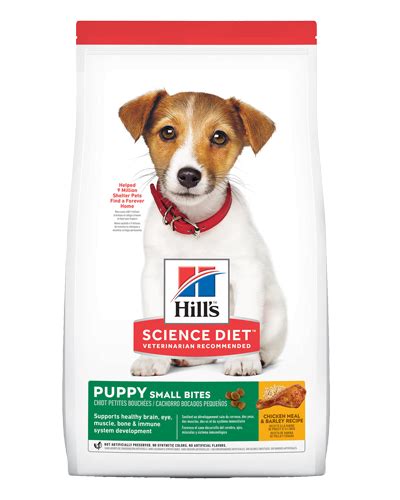 Common grain ingredients such as rye or barley are very often still present in puppy foods which advertise that they are free of corn, wheat, or soy. Uncle Bill's Pet Centers. Hill's Science Diet Puppy Small ...