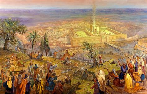The Jerusalem Temple Scene And Heard Snh Medium