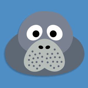 masketeers printable masks printable manatee mask ocean