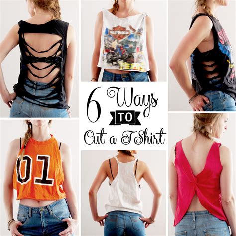 6 Ways To Cut A T Shirt Amy Nicole Studio