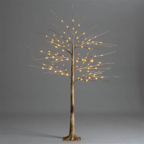 Christmas Birch Tree Warm White Led Pre Lit Twig Light Decoration