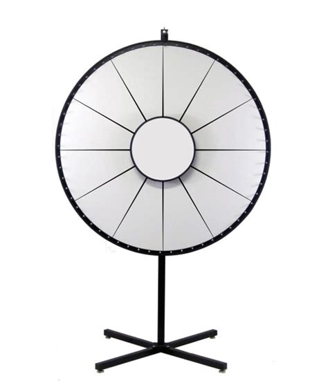48 Inch Large Blank Prize Wheel Spinning Designs