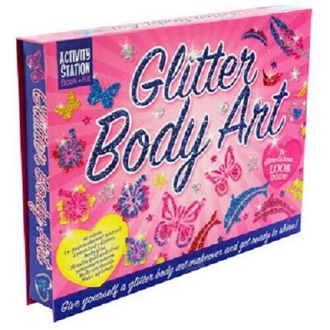 Childrens Glitter Body Art Craft Kit One Shop Avenue
