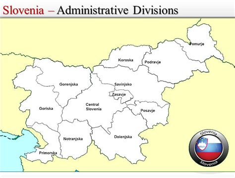 Zobacz na mapie miasta atrakcje turystyczne regiony turystyczne. Slovenia - Maps