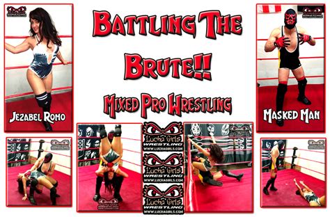 1443 Battling The Brute Mixed Pro Wrestling Lucha