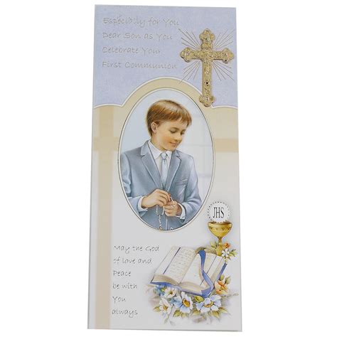 By the late 1950s, however, two bank credit cards would begin to display their versatility and dominance: My Son First Holy Communion Card | Cachet Kids