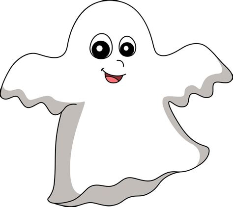 Fantasma Halloween Dibujos Animados Color Clipart Vector En Vecteezy