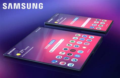 Samsung Galaxy Foldable Smartphone With Large Front Display Letsgodigital