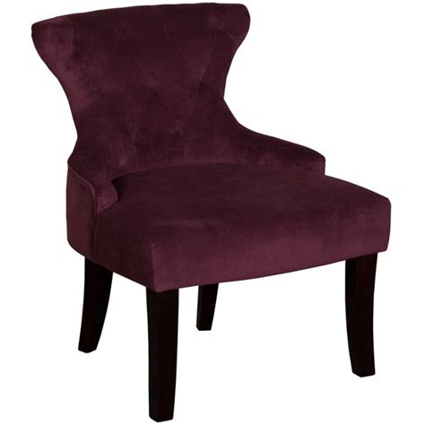 Curves Purple Hourglass Chair Osp Office Star Products
