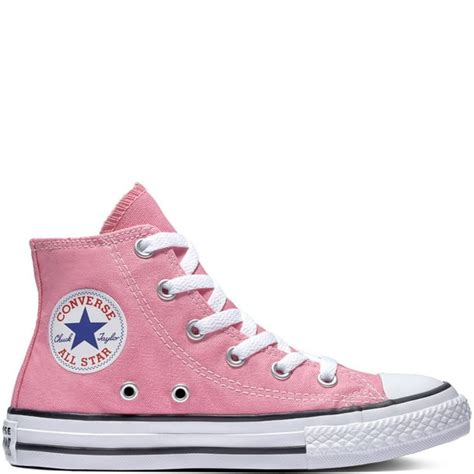 Converse Chuck Taylor All Star High Top Unisex Kids 10 Pink