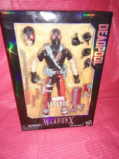 New Hasbro Marvel Legends 12 Inch Deadpool Agent Of Weapon X Action
