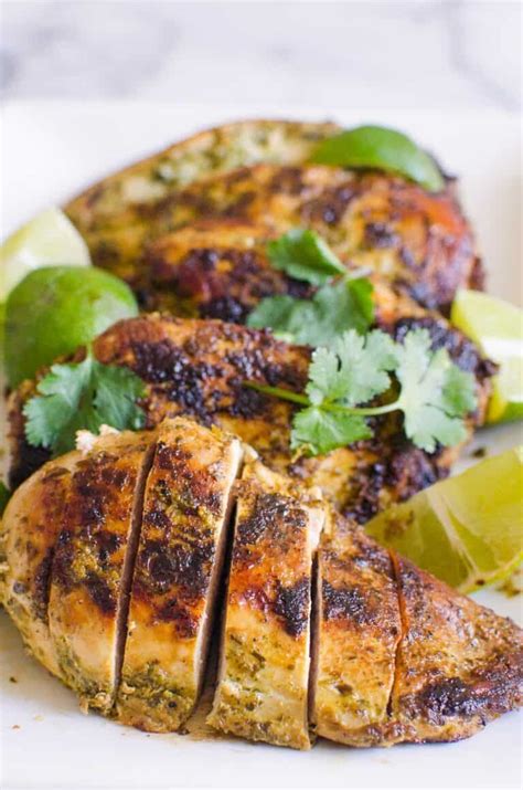 Cilantro Lime Chicken Baked Grilled Or Fried