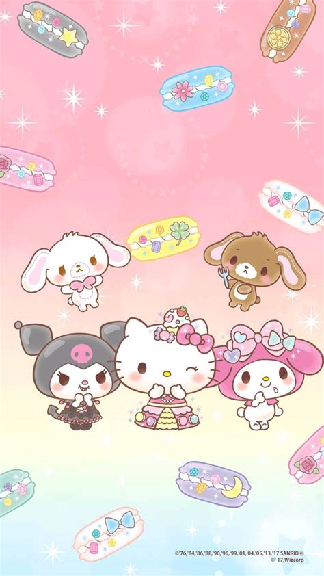 Hello Kitty And My Melody Wallpapers Wallpaper Cave