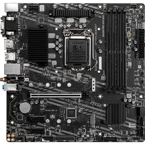 Msi B460m Pro Vdh Wifi Intel Motherboard