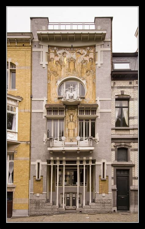 Maison Cauchie Bruxelles Art Nouveau Architecture Art Nouveau