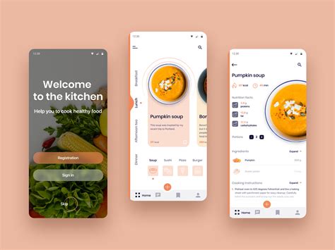 Mobile App Cooking Recipe UX UI Designer By Anastasia Dashko On Dribbble