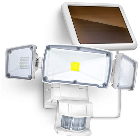 Home Zone Security Solar Motion Sensor Light Outdoor Weatherproof