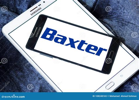 Baxter International Company Logo Editorial Image Image Of