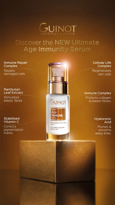 Guinot Serum Age Immune Anti Ageing Serum The Skincare And Hair Spa