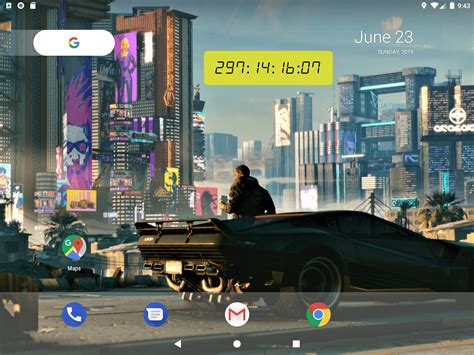 The release times are as follows Unofficial Cyberpunk 2077 Countdown Live Wallpaper for ...