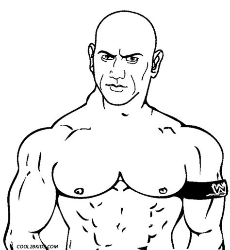 Printable Wrestling Coloring Pages For Kids | Cool2bKids