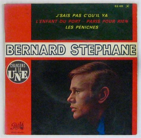 She studied violin and voice and completed her vocal studies at the santa cecilia conservatorium in rome. Bernard Stephane, 34 disques vinyle et CD sur CDandLP