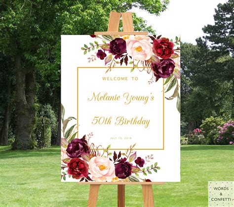 You can plan a day trip, such as a visit to a local winery or go antiquing. 50th Birthday Party Decorations 50 Birthday For Women 50 ...